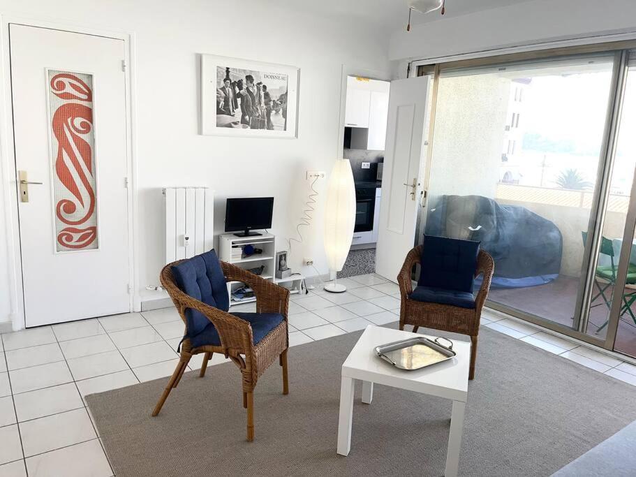 Hendaye Plage Charmant Studio 2Pers Avec Grande Terrasse Vue Mer Exterior photo