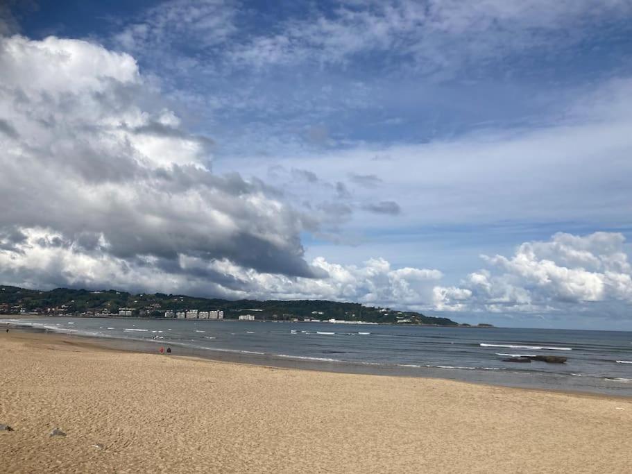Hendaye Plage Charmant Studio 2Pers Avec Grande Terrasse Vue Mer Exterior photo